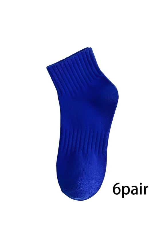 6Pairs Mens Ankle Socks9-13Mens Ankle Socks Size 9-11 Men's Socks ,Blue