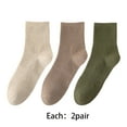 thumbnail image 1 of TELOLY 6Pairs Mens Ankle Socks9-13Mens Ankle Socks Size 9-11 Men's Socks ,Colormixing1, 1 of 4