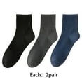 thumbnail image 1 of TELOLY 6Pairs Mens Ankle Socks9-13Mens Ankle Socks Size 9-11 Men's Socks ,Colormixing3, 1 of 4
