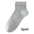 thumbnail image 1 of TELOLY 6Pairs Mens Ankle Socks9-13Mens Ankle Socks Size 9-11 Men's Socks ,Green, 1 of 4
