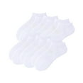 thumbnail image 1 of TELOLY 6Pairs Mens Ankle Socks9-13Mens Ankle Socks Size 9-11 Men's Socks ,White, 1 of 4