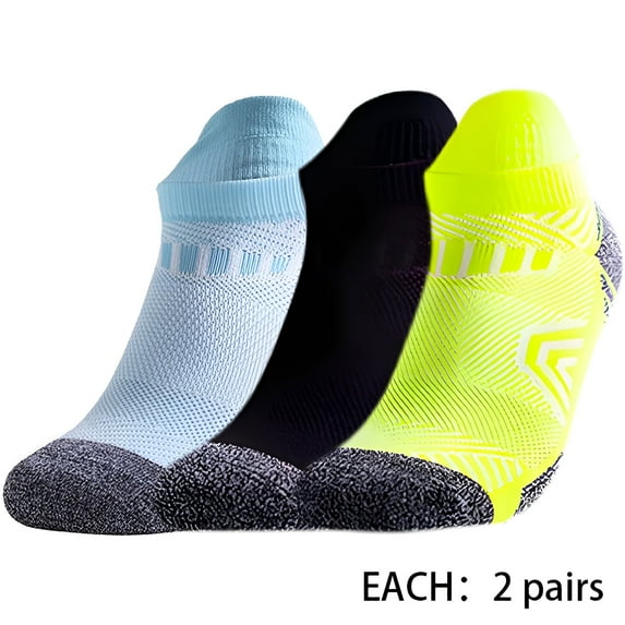 TELOLY 6Pairs Mens Socks9-13Mens Ankle Socks Size 9-11 Men's Socks ,Colormixing3
