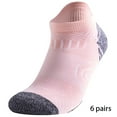 thumbnail image 1 of TELOLY 6Pairs Mens Socks9-13Mens Ankle Socks Size 9-11 Men's Socks ,Pink, 1 of 4