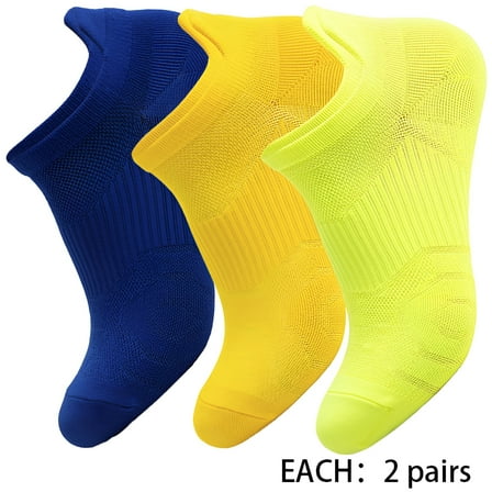 TELOLY 6Pairs Mens Socks9-13Mens Ankle Socks Size 9-11 Men's Socks ,Colormixing2