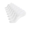 thumbnail image 1 of TELOLY 6Pairs Womens Socks,No Show Socks,Low Cut Socks,Slip On Sneakers,Invisible Socks,Polyester,White, 1 of 5
