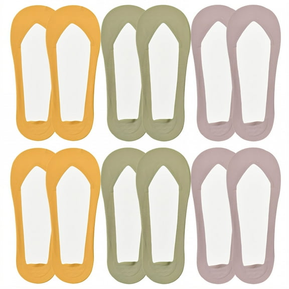 TELOLY 6Pairs Ankle Socks for Women,Womens Ankle Socks Size 9-11,100%Cotton Summer Socks for Women