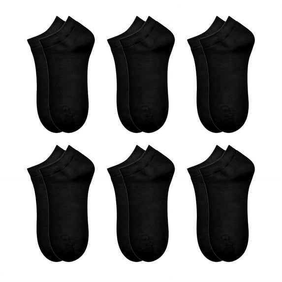 TELOLY 6Pcs Mens Socks,100% Cotton Fabric Wool Socks,Odor-Proof Design Wool Socks Mens