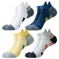 thumbnail image 1 of TELOLY 8Pairs Mens Ankle Socks9-13Mens Ankle Socks Size 9-11 Men's Socks ,, 1 of 4