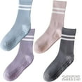thumbnail image 1 of TELOLY 8Pairs Pilates Socks,Dynamic Foot Wrapping Yoga Socks,Enhanced Movement Support Slipper Socks,Multicolor1, 1 of 5