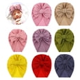 thumbnail image 1 of TELOLY 8Pcs Baby Hats,Stretchy Fabric Baby Hat,Comfortable Snug Feel Baby Beanies 6-12 Months,Multicolor2, 1 of 6