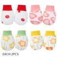 thumbnail image 1 of TELOLY 8Pcs Baby Mittens,Lightweight and Comfortable Baby Mittens Newborn,Cold Protection Design Newborn Mittens,Style1, 1 of 6