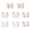 thumbnail image 1 of TELOLY 8 Pairs Baby Mittens,Cotton Baby Mittens Newborn,Newborn Mittens No Scratch for 0-1 Years, 1 of 8