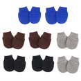 thumbnail image 1 of TELOLY 8 Pairs Baby Mittens,Cotton Newborn Mittens No Scratch,Mittens for Newborn Baby Boy,Style4, 1 of 6