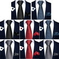 thumbnail image 1 of TELOLY 8Pcs Ties for Men,Durable Fabric Mens Ties,Classic Color Pairing Mens Tie,Color&nbsp;Mixing5, 1 of 4