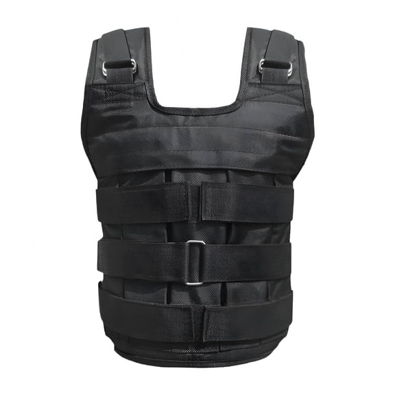 TELOLY Adjustable Weighted Vest Body Weight Vest Heavy Duty Gym Weight Loading Vest Can hold 110LB