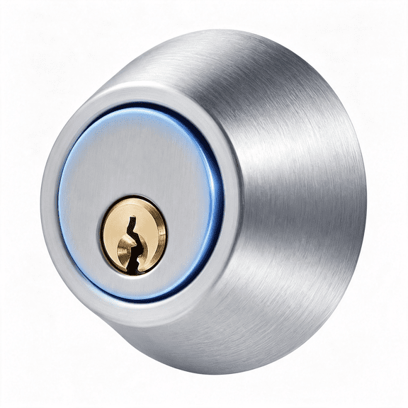 TELOLY All-New Deadbolt Door Lock Set, Ansi/Bhma Grade 3 Enhanced Security Entry Dead Bolt Level Door Locks for Exterior Front Doors, Satin Brushed Nickle Grade 3 Enhanced Security Deadbolt Secure