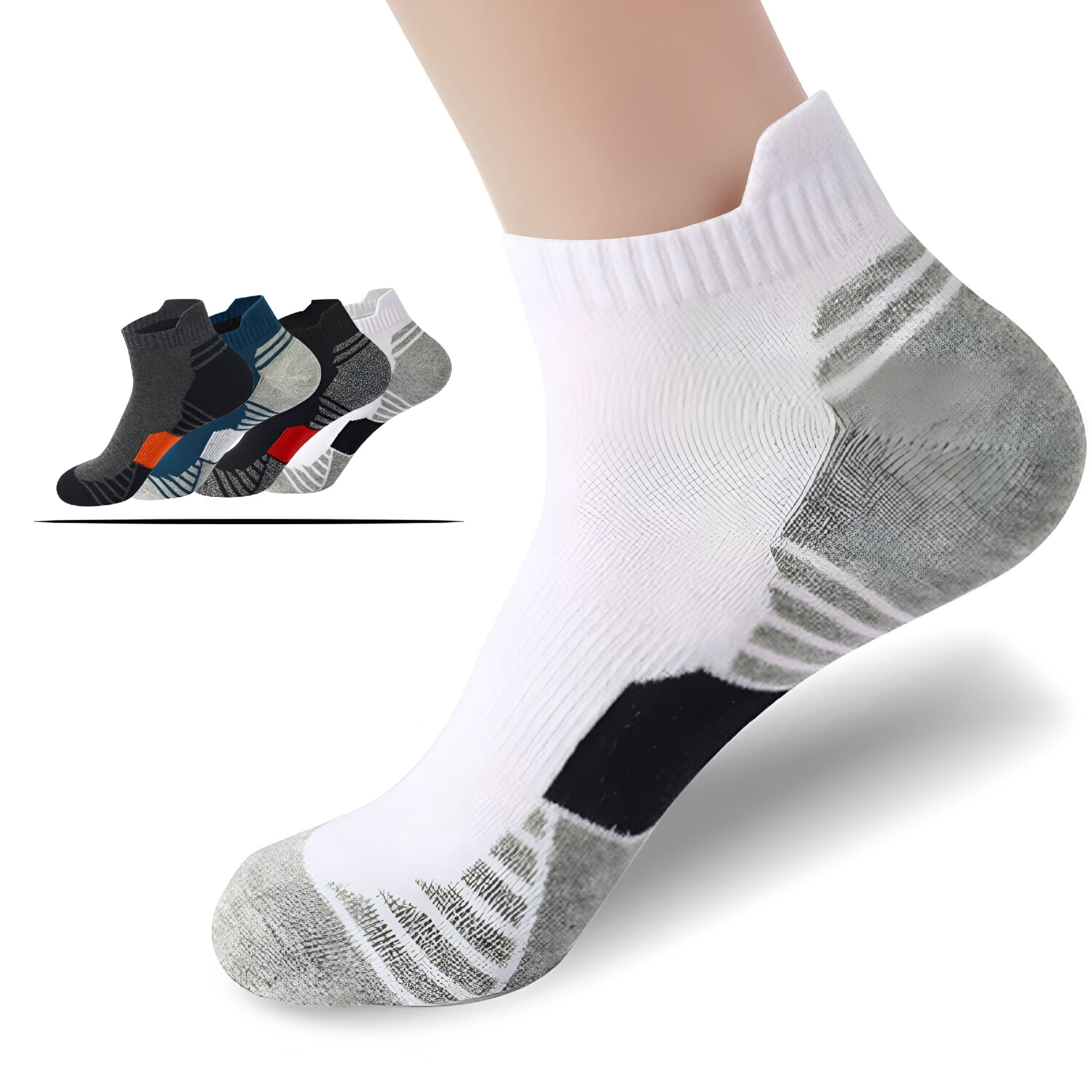 TELOLY Ankle Socks Low Cut Spring Thermal Sock Thick Warm Sport For Men ...