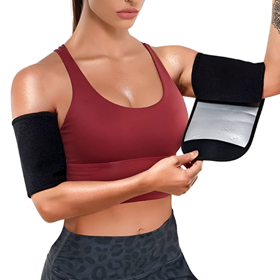TELOLY Arm Shaper Bands, 1 Pair, Sauna Sweat