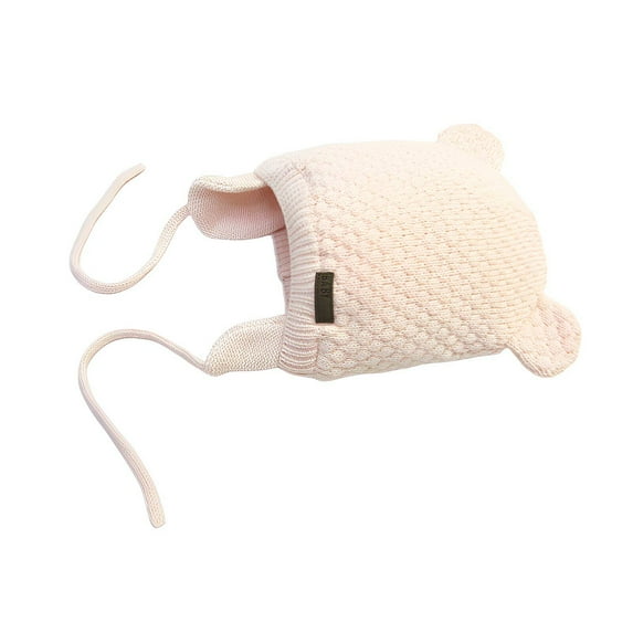 TELOLY Baby Beanie,Elastic Fit Baby Hat,Comfortable Without Tightness Kids Beanie,Pink