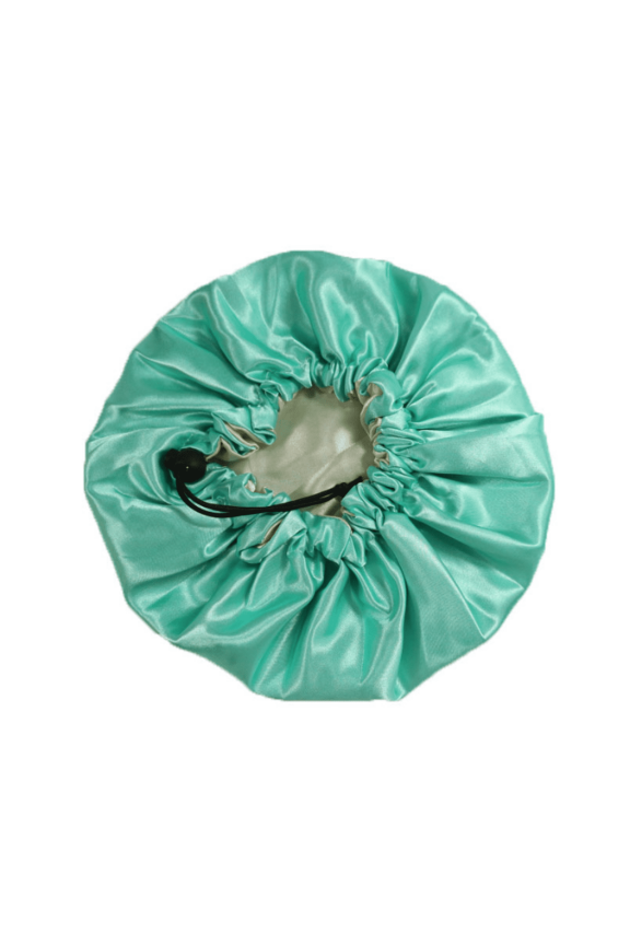Baby Bonnet Adjustable Size Bonnet Child Hair Bonnet,Dark Green