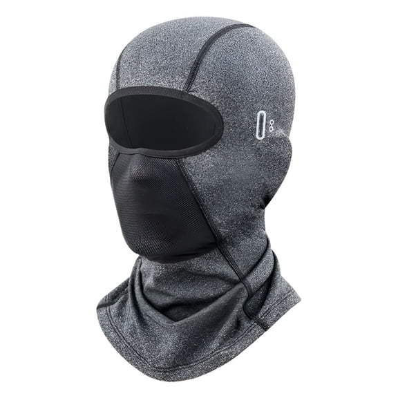 TELOLY Balaclava Ski Mask - Winter Face Mask for Men & Women - Cold Weather Gear for Skiing,Snowboarding & Motorcycle Riding Black
