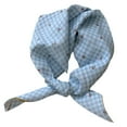 thumbnail image 1 of TELOLY Bandanas for Women,Green Grid Blue Bandana,58*58cm Cotton and Linen Bandana,Style1, 1 of 4