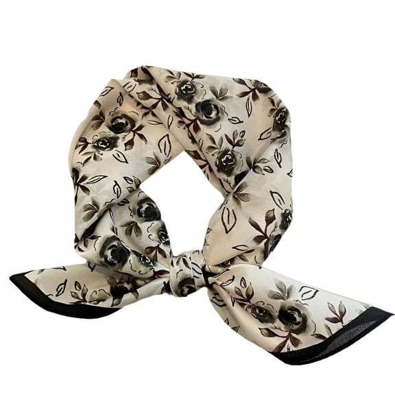 TELOLY Bandanas for Women,Printing Cotton Bandana,Spring and Summer Floral Bandana,Style2