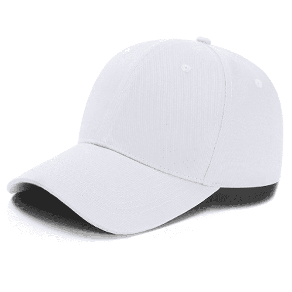 TELOLY Baseball Cap Children Cotton Solid Color Sun Hat Refreshing Breathable Available in All Seasons Baby Hats,White