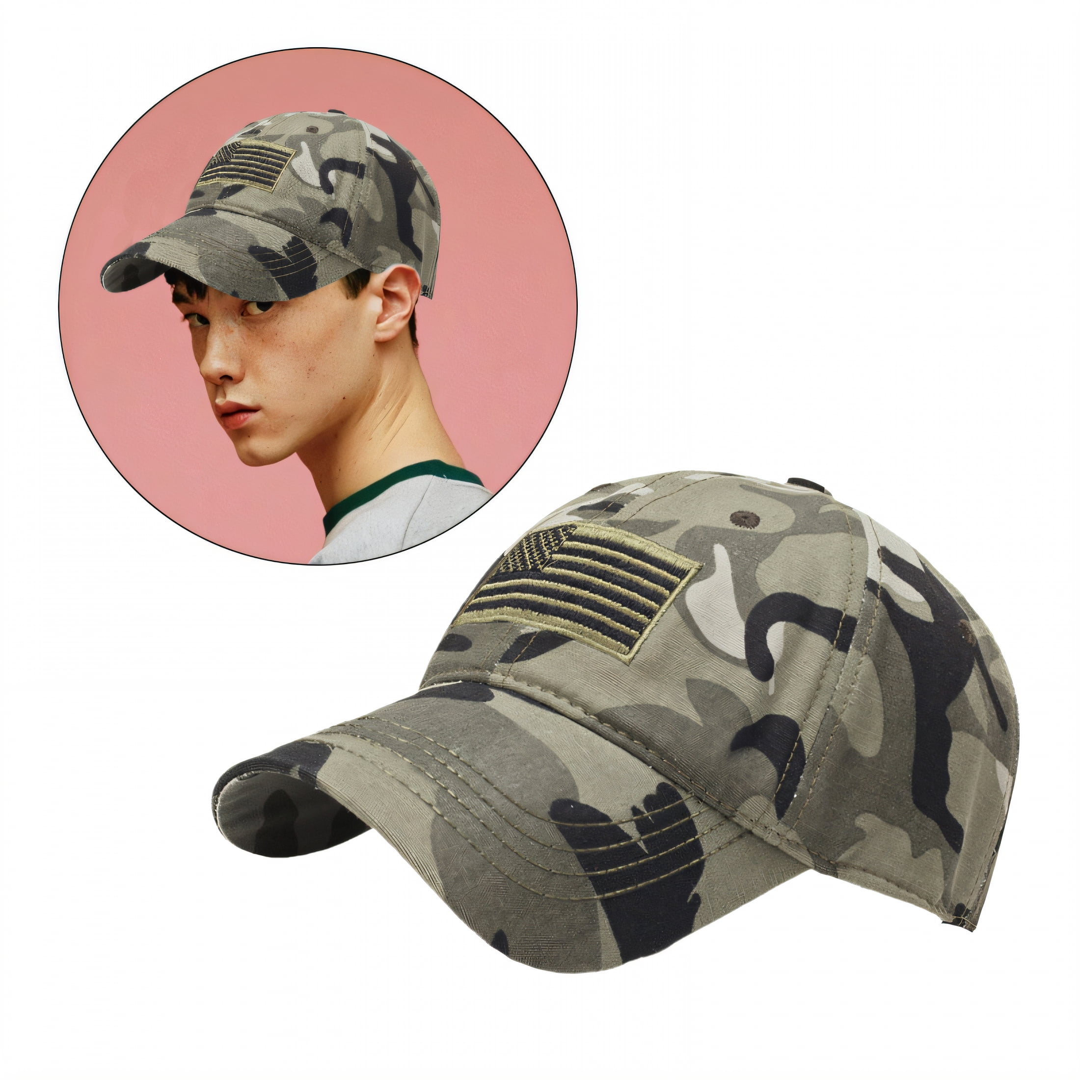 TELOLY Baseball Cap,Classic American Casual Design Ball Caps for Men ...