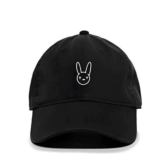TELOLY Baseball Cap Embroidered Cotton Adjustable Dad Hat Black Baseball Cap
