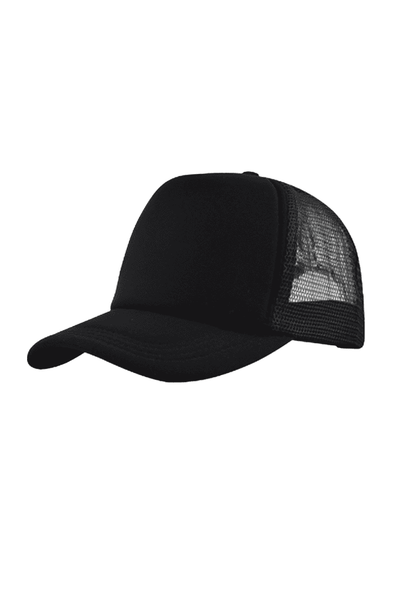 Baseball Cap Men and Women Outdoor Breathable Maga Hat Four Seasons Solid Color Fashionable and Versatile Womens Hats,Black