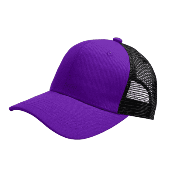 TELOLY Baseball Cap Men and Women Pure Cotton Summer Sun Hat Solid Color, Fashionable and Versatile Breathable Sun Hats for Women,Purple