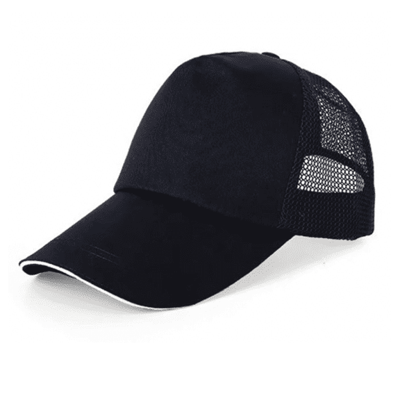 TELOLY Baseball Cap Outdoor Cycling Travel Cap Hats for Men Men'S and Women'S Summer Large Brim Sun Hat Sun Hats for Women,Black