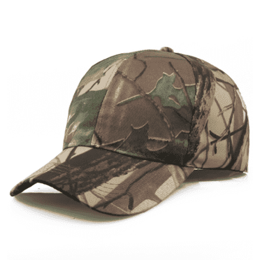 TELOLY Baseball Cap Summer Outdoor Sun Protection Quick Drying Sun Hat Jungle Camouflage Adjustable Breathable Hats for Men,Style 1