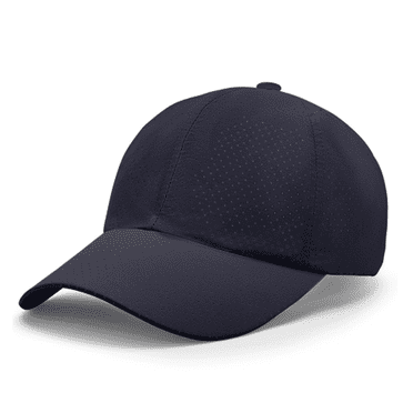 TELOLY Baseball Cap Versatile Sunscreen for Men and Women in Spring and Summer Maga Hat Quick-Drying Breathable Peaked Cap Sun Hats for Women,Navy Blue