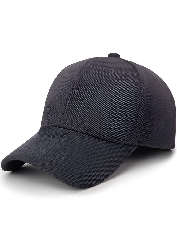 Baseball Hat Stretch Men Woman Fitted Closed Elasticity Flexible Flex Hiphop Caps Hats Dark Gray