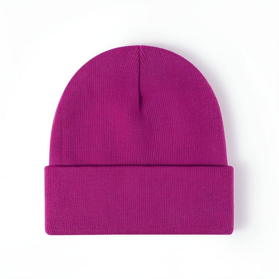 TELOLY Beanies Hats Men,Daily Wear Hat Hats for Men,Ideal Cold Weather Protection Caps for Men,Pink