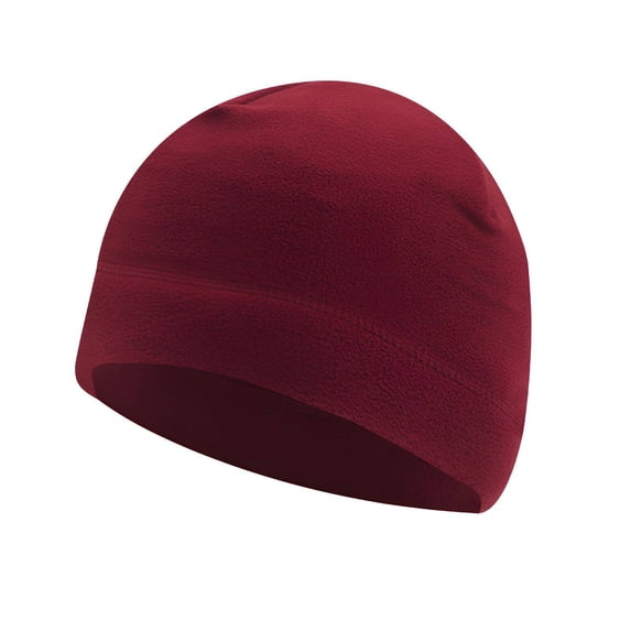 TELOLY Beanies Hats Men,Multi-Purpose Gear Beanies Hats Men,Versatile Many Outdoor Scenarios Hats for Men,WineRed