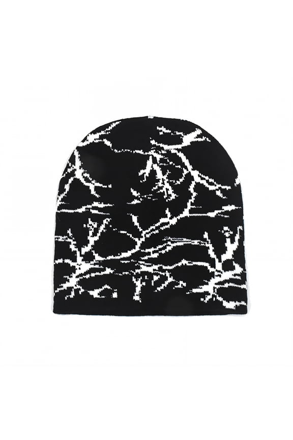 Beanies Hats Men,Thick Knitted Material Beanies,Soft and Non-Irritating Mens Beanie,Style2,One Size