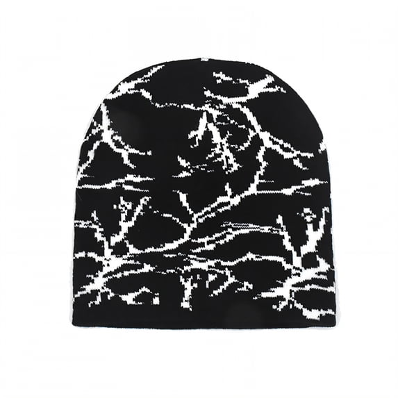 TELOLY Beanies Hats Men,Thick Knitted Material Beanies,Soft and Non-Irritating Mens Beanie,Style2,One Size
