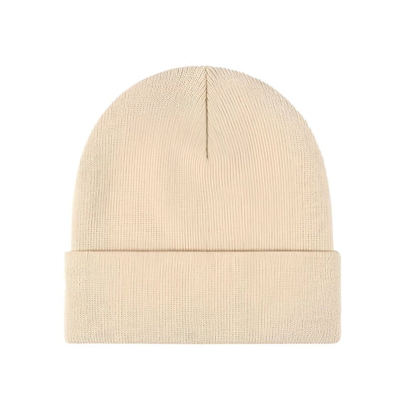TELOLY Beanies Hats Men,Versatile Knit Hat Mens Beanie,Effortless Everyday Style Hats for Men,Beige