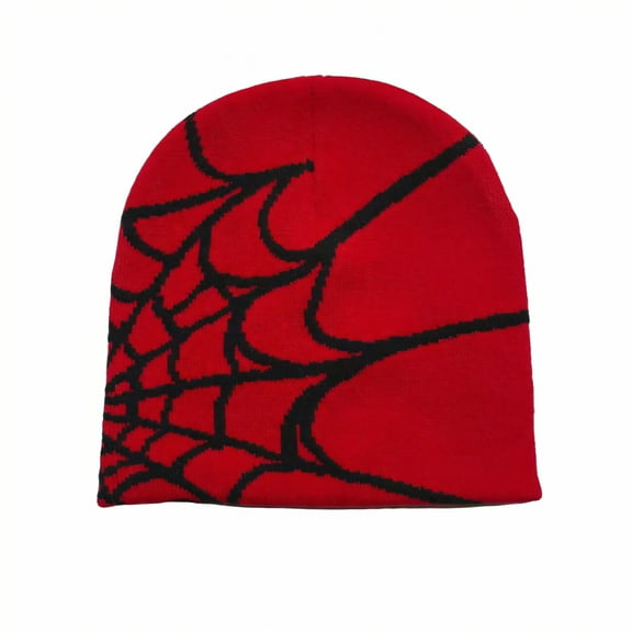 TELOLY Beanies Hats Men,Versatile for Daily Use and Sports Beanies,Thick Knitted Material Mens Beanie,Red,OneSize