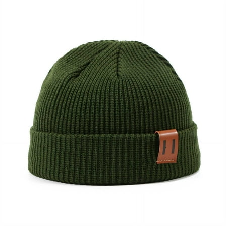 TELOLY Beanies Hats Men,Warmth and Comfort Winter Hats for Women,Lightweight Breathable Slouchy Beanie for Women,Army Green