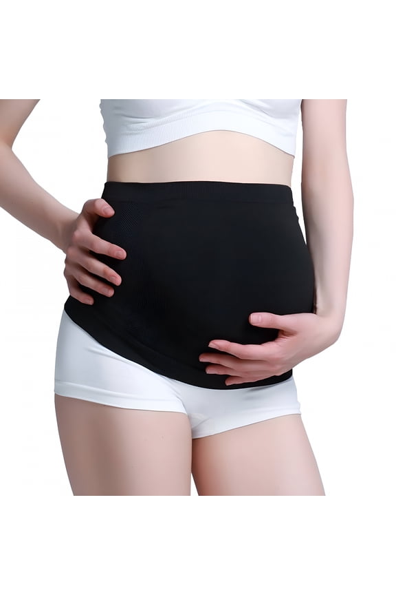 Belly Band for Pregnancy, Seamless Maternity Belly Band, Soft and Comfortable Pregnancy Support Belly Belt