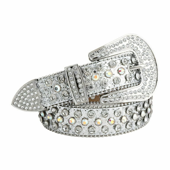 TELOLY Belts for Women,Stylish Studded Womens Belt with Premium Buckle,BB Belt for Trendy Outfits