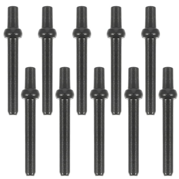 TELOLY Black Iron Cribbage Pegs for Decoration and Sturdy Game Playing Supplies 100Pcs