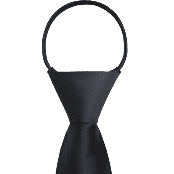 TELOLY Black Tie,Smooth Texture Ties for Men,Fade-Resistant Corbatas Para Hombres Elegantes,Style 2