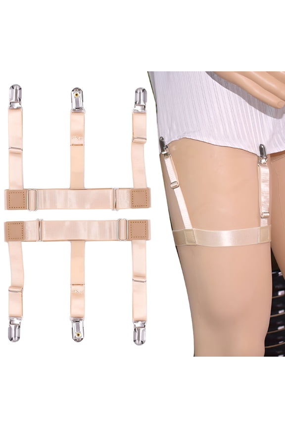Blouse Shirt Garter Suspenders for Stockings Man Stays Holder Non-slip