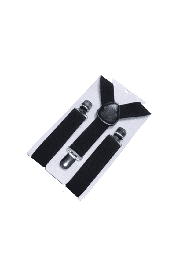 Boys Belt No Fade Kids Belt Adjustable Length Environmentally Friendly Child Suspenders,Black