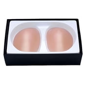 TELOLY Breast Enhancement Patch,Reusable Silicone Nipple Covers Ideal for Mastectomy,One Size